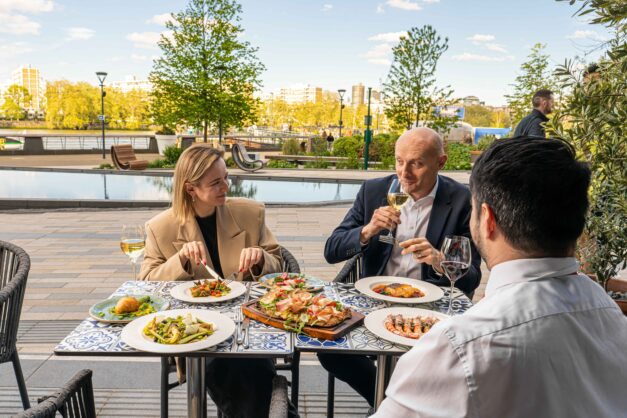 dining at fiume